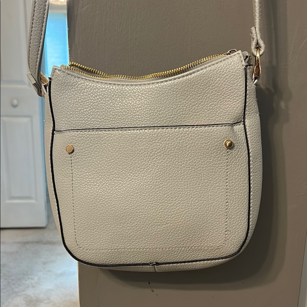 Elegant White Crossbody Bag